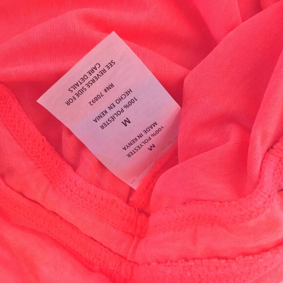 LAYER 8 Pink Quick-Dry Racerback Tank Top Women's Workout Athletic Sportswear M - Picture 6 of 7